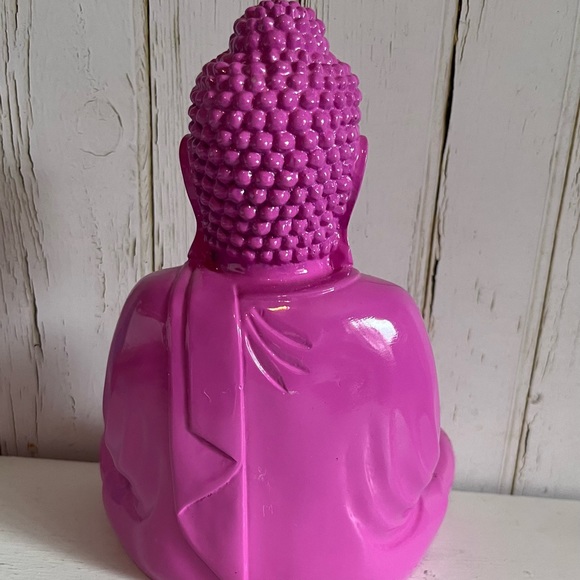 Pink Buddah statue - Picture 2 of 3